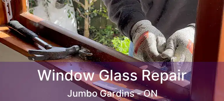  Window Glass Repair Jumbo Gardins - ON