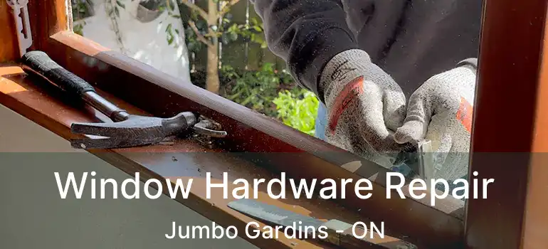  Window Hardware Repair Jumbo Gardins - ON