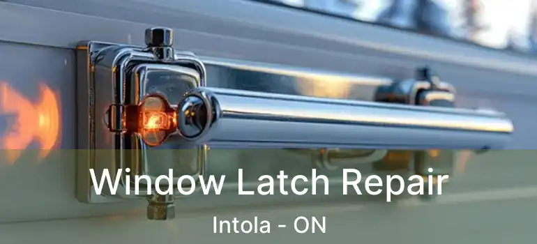  Window Latch Repair Intola - ON