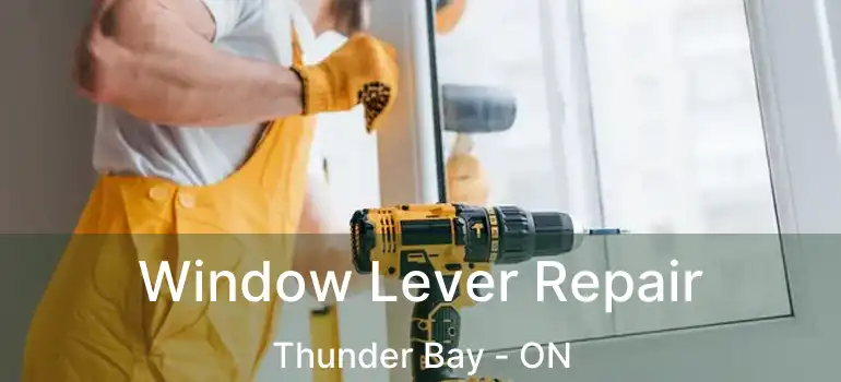  Window Lever Repair Thunder Bay - ON