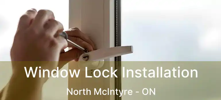  Window Lock Installation North McIntyre - ON