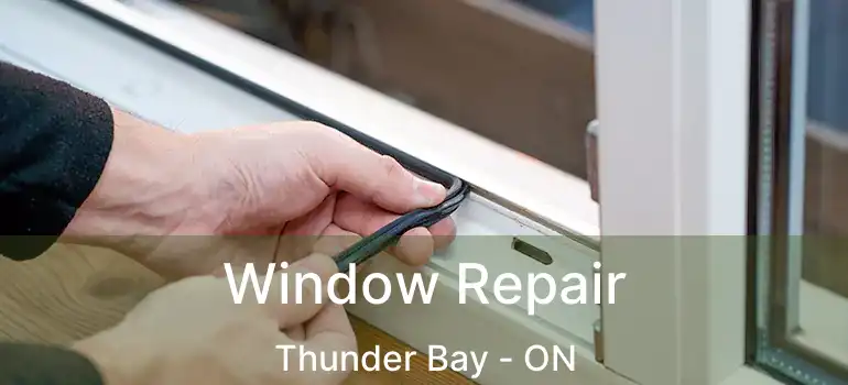  Window Repair Thunder Bay - ON