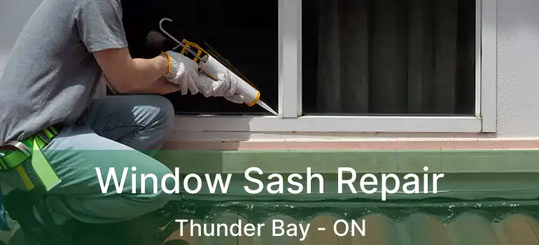  Window Sash Repair Thunder Bay - ON