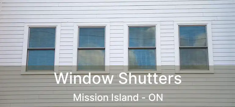  Window Shutters Mission Island - ON