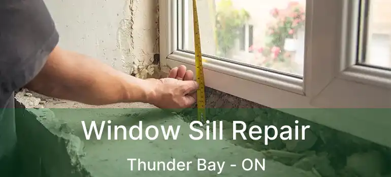  Window Sill Repair Thunder Bay - ON