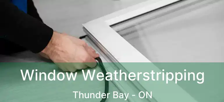  Window Weatherstripping Thunder Bay - ON