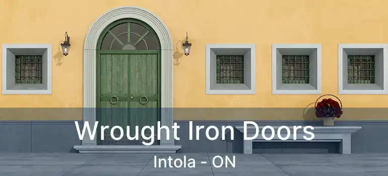  Wrought Iron Doors Intola - ON